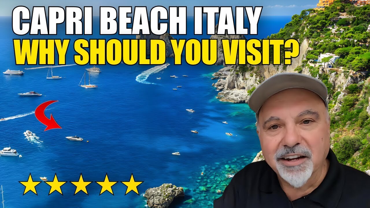 Video thumbnail for We’re Visiting the Beautiful Island of Capri | Best Beach in Italy?