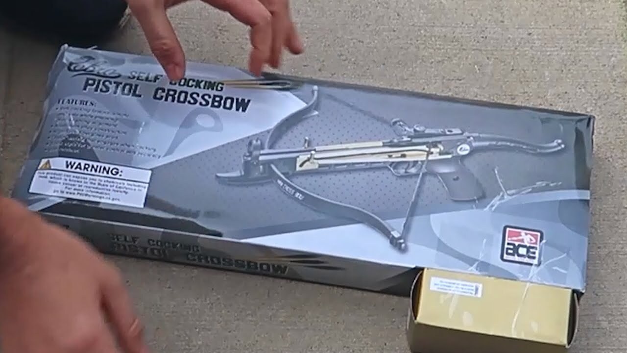 Video thumbnail for $90 Crossbow Pistol from Amazon