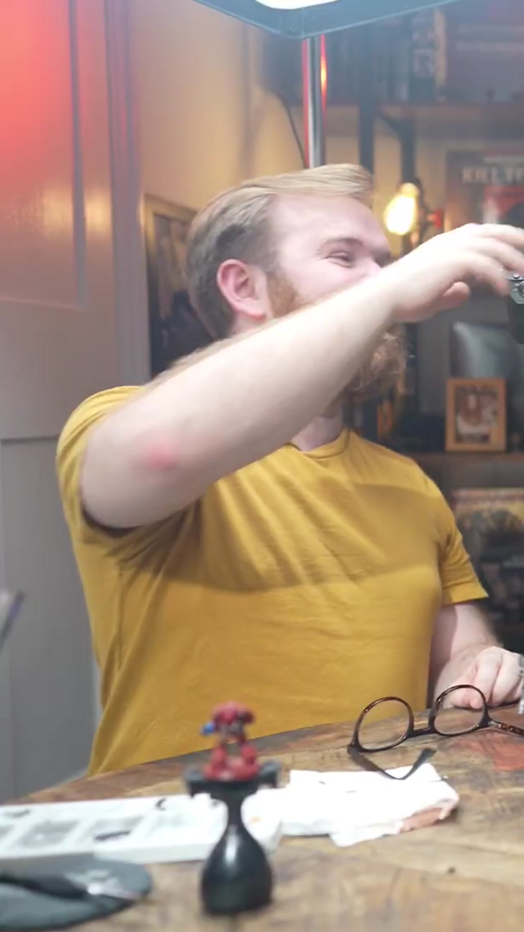 'Video thumbnail for I finally broke Geoff, with awfully painted warhammer.'