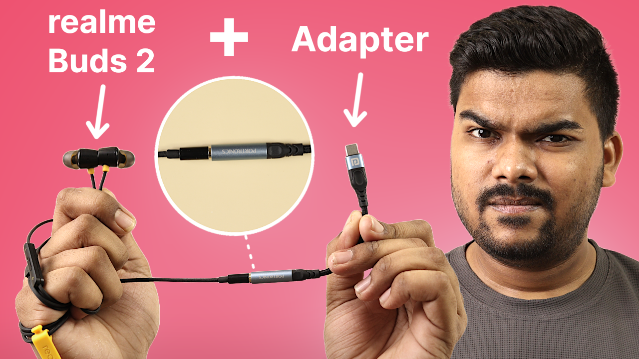 'Video thumbnail for realme Buds 2 + Adapter: Better than Type C Earphones?'