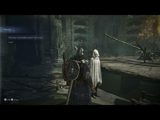 Video thumbnail for Elden Ring Nightreign - Roundtable Hold: Talk To The Priestess | First Dialogue Tree Gameplay