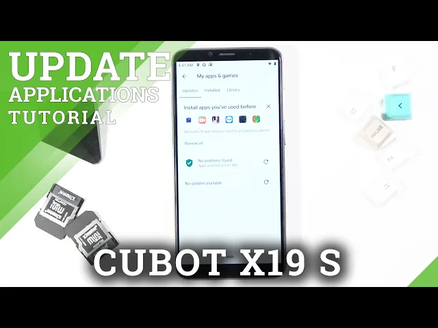 Video thumbnail for How to Update Apps in CUBOT X19 S - Install Latest App Version