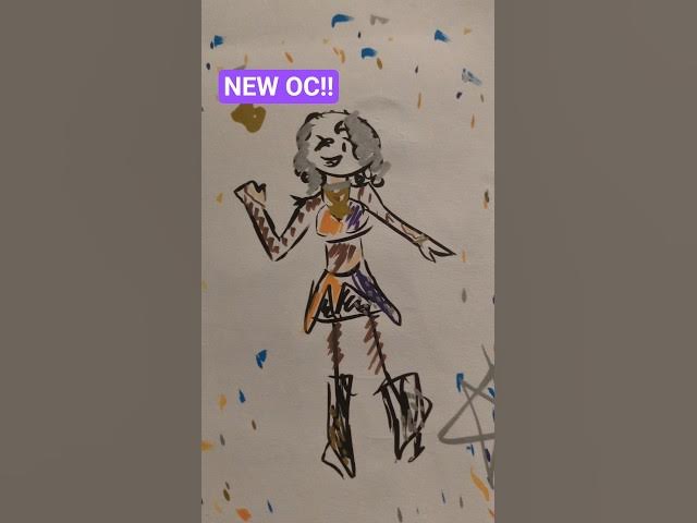 Video thumbnail for sorry I dipped for a while, here's a new Oc! #oc #art #artstyle #teenartist #ocart #showgirl #fypシ゚