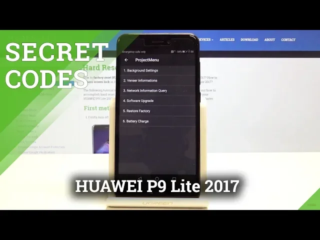 Video thumbnail for CODES HUAWEI P9 Lite 2017 - Hidden Mode / Secret Huawei Menu