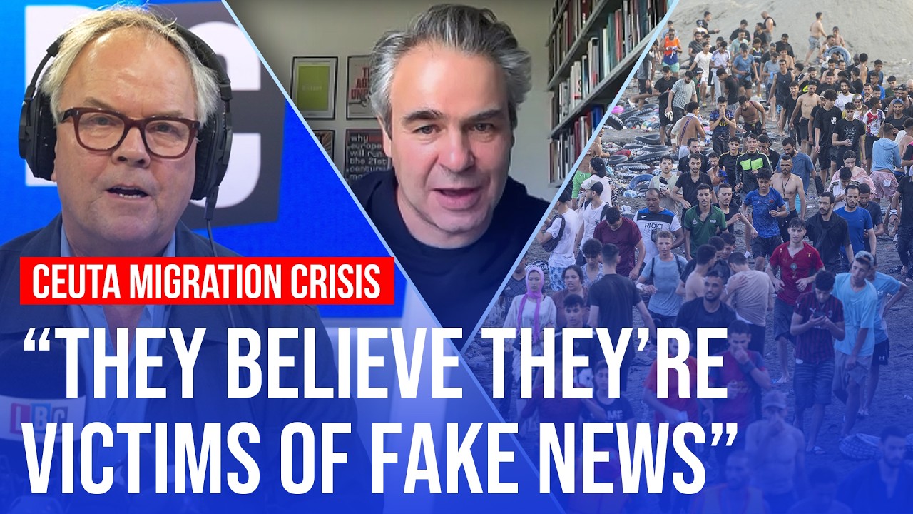 Video thumbnail for Spain attacks 'selfish' EU response to Ceuta migrant crossings