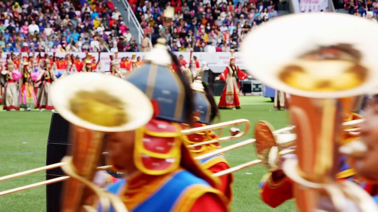 Video thumbnail for Mongolia: Naadam sport festival in Mongolia.