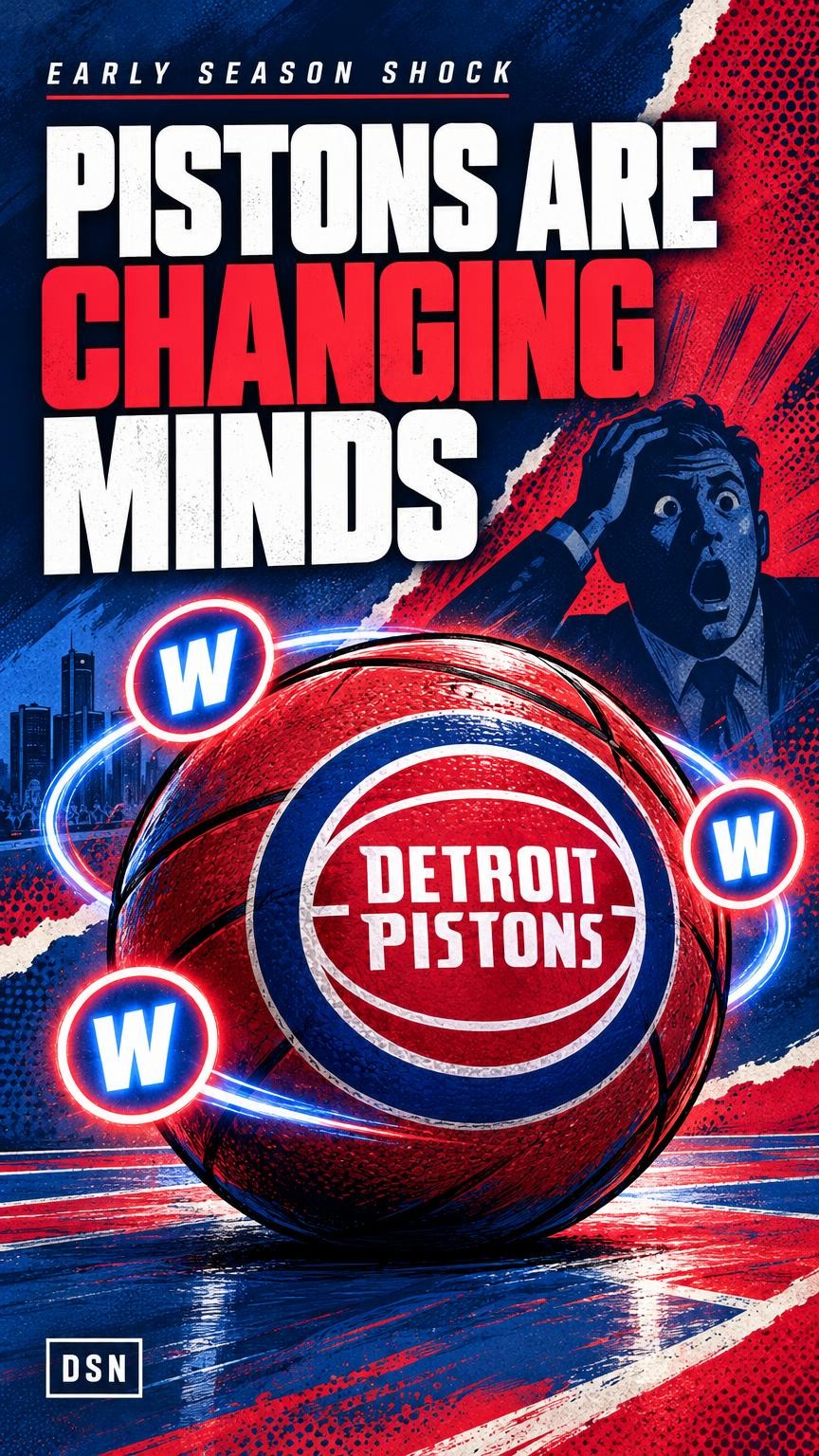 Video thumbnail for Detroit's 3-0 Pistons are forcing a rethink on expectations