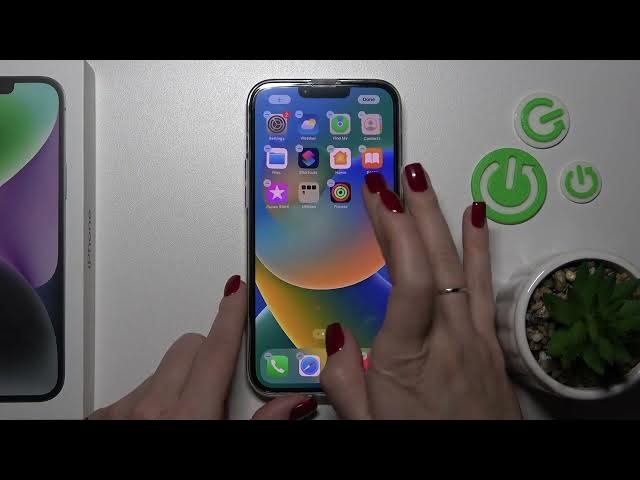 Video thumbnail for How to Create Home Screen Folders on iPhone 14 Plus - Organize Home Screen Icons