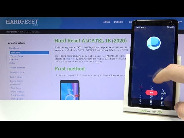 Video thumbnail for Alcatel 1B 2020 - Incoming Call Screen & Call Options
