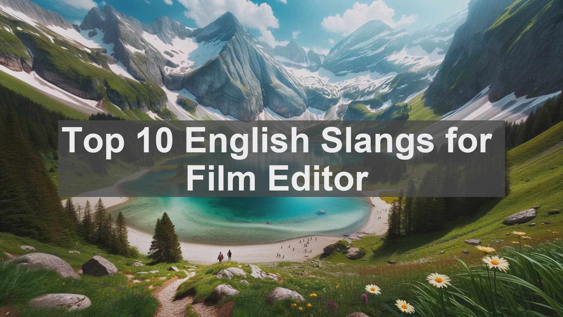 'Video thumbnail for Top 10 English Slangs for Film Editor'