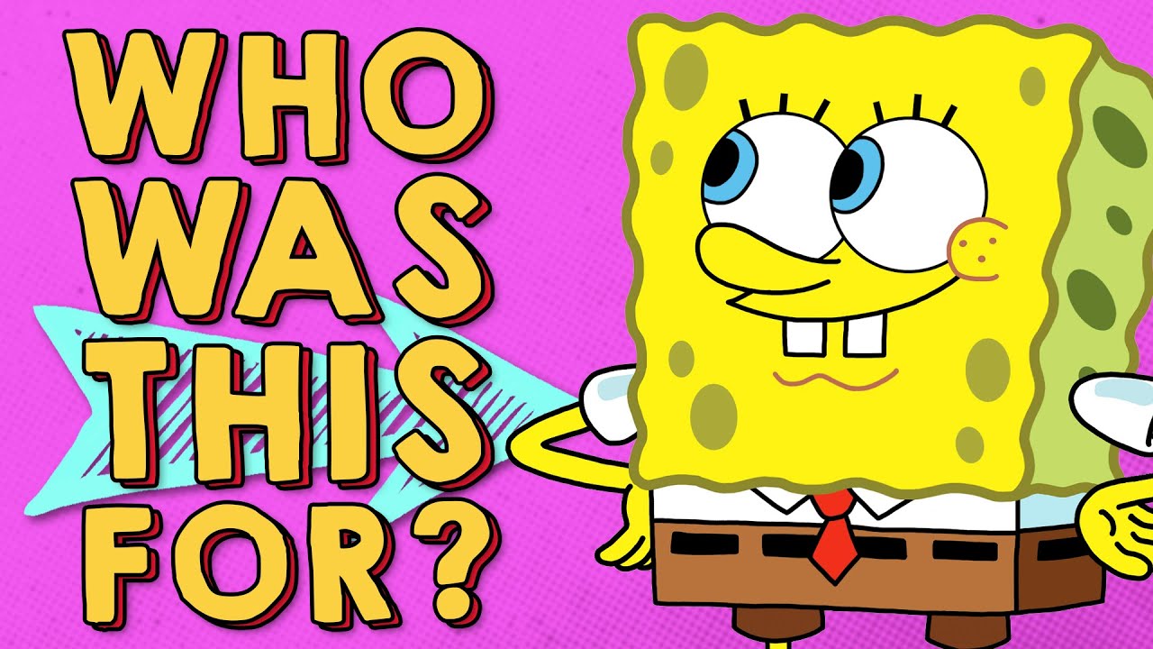 Video thumbnail for Was Spongebob Actually Made For Kids?