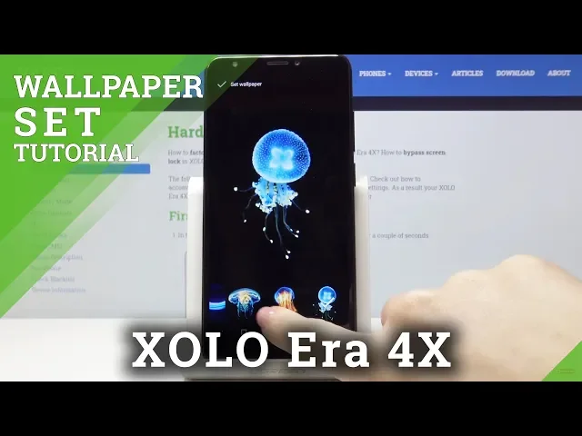 Video thumbnail for How to Change Wallpaper in XOLO Era 4X – Adjust Screen Look