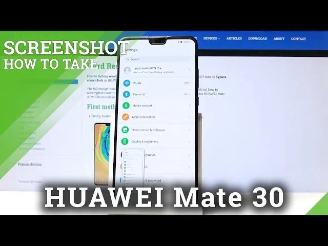 Video thumbnail for How to Capture Screen in HUAWEI Mate 30 - Take & Save Screenshot