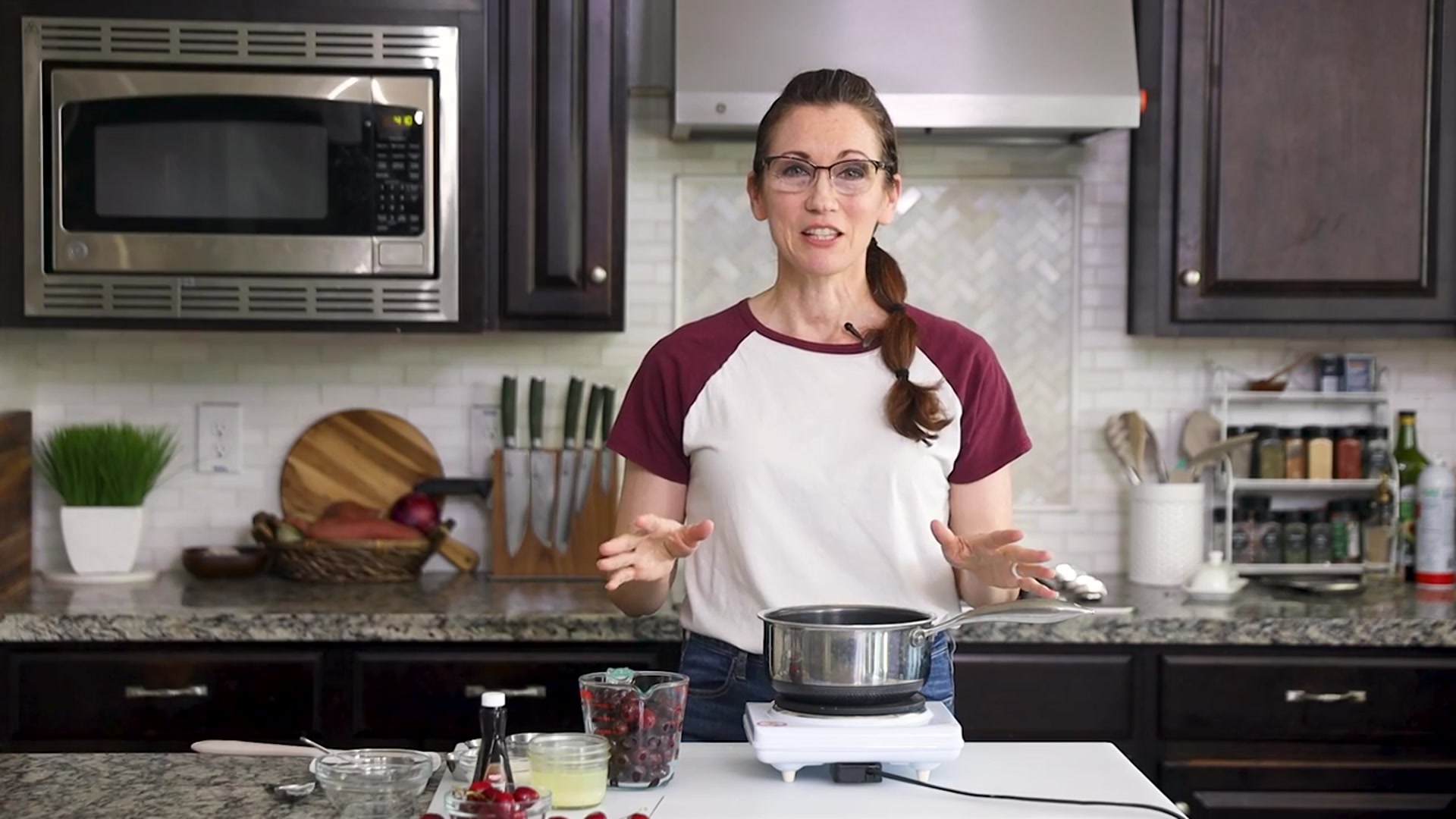 Video thumbnail for Easy Cherry Compote 15-Minute Dessert Topping(720P_HD)