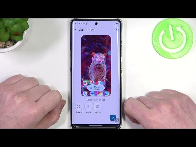 Video thumbnail for Change Lock Screen Wallpaper on Motorola Moto X40 / Set new lock screen wallpapers on Moto X40