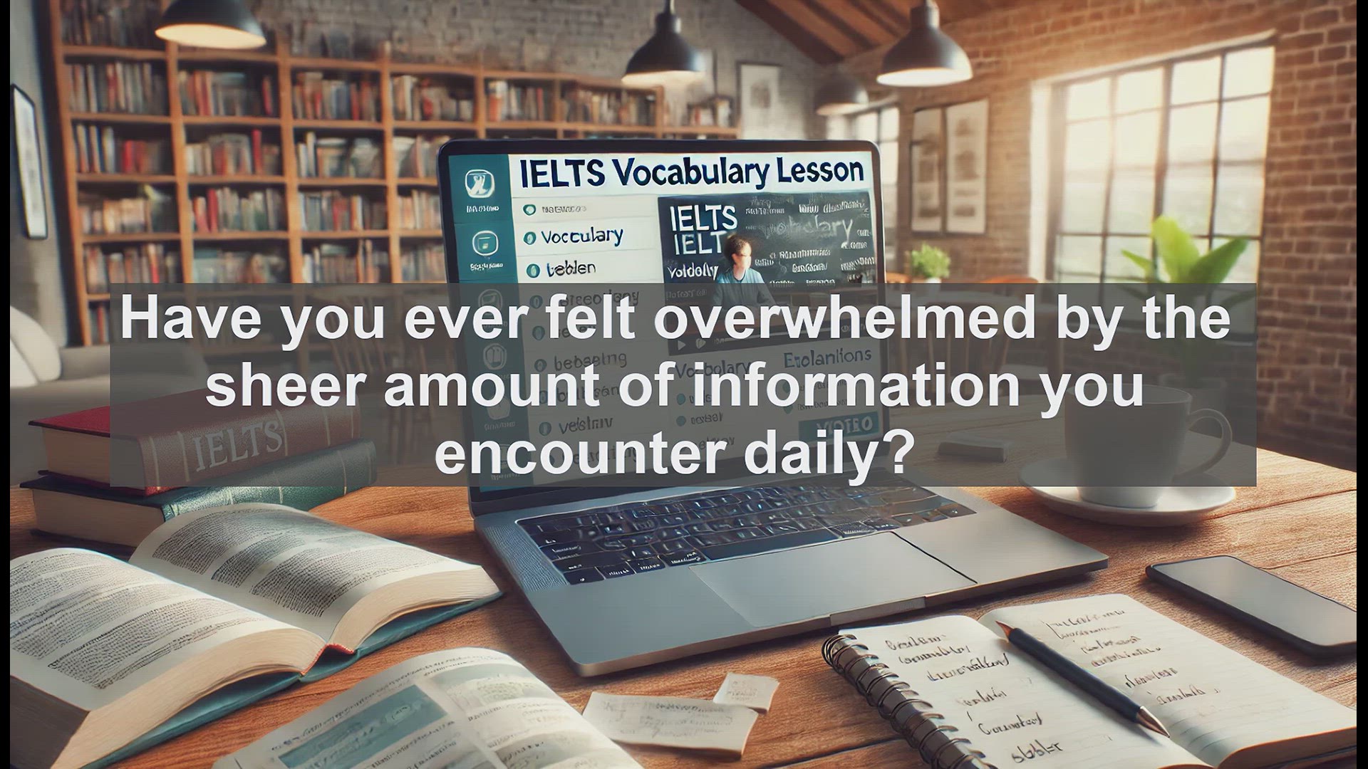 'Video thumbnail for 2500 Must Know IELTS 6.5 Vocabulary - Categorize: Organizing Information Made Simple'