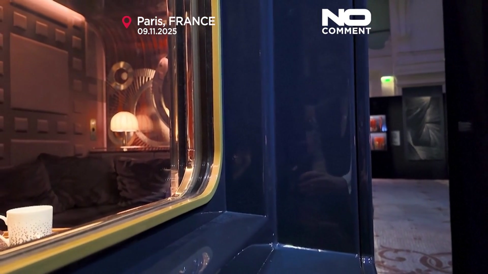 'Video thumbnail for Legendary Orient Express returns in Paris show celebrating 100 years of Art Deco'