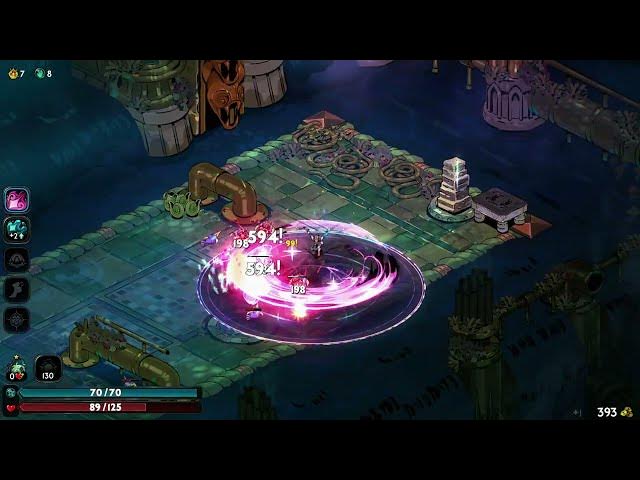 Video thumbnail for Hades 2 - Oceanus: Collect Limestone | Defeat Hellifish, Pinhead, Shellback, Spindle Gameplay | NS2