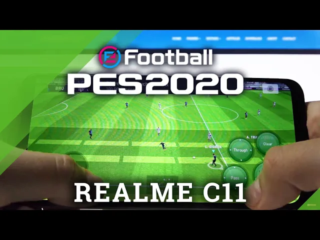 Video thumbnail for PES on REALME C11 – Pro Evolution Soccer Gameplay