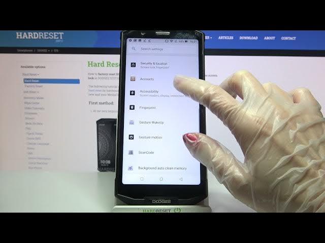 Video thumbnail for How to Turn On / Off High Contrast Text on DOOGEE S70