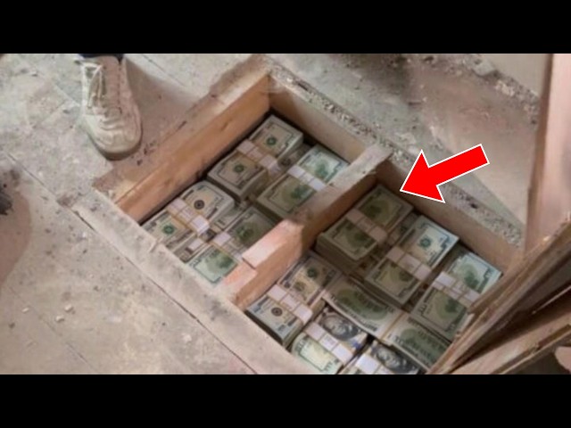 Couple Finds $130K Hidden Under Their Floorboards, Then They Turn Pale