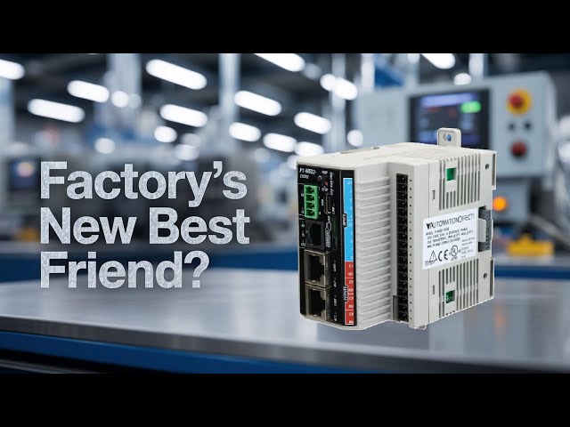 Video thumbnail for P1-M622-16DR Mini PLC: Is This Your Factory's New Best Friend?