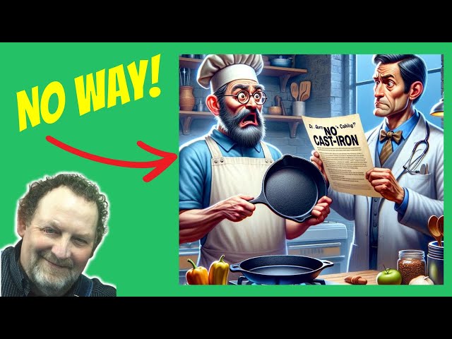 Video thumbnail for Dr. Gundry Says Throw Away Your Cast Iron Skillet - Mr. Cast Iron Reacts!