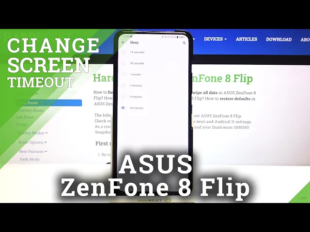 Video thumbnail for How to Change Screen Timeout in ASUS ZenFone 8 Flip – Customize Display Sleep Time