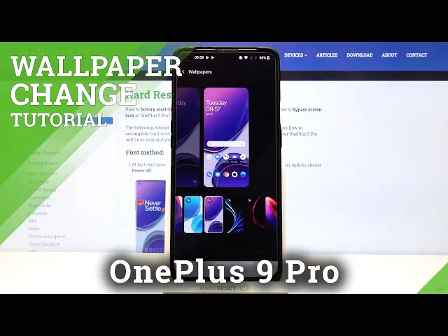 Video thumbnail for How to Change Wallpaper in OnePlus 9 Pro – Refresh Look of Desktop
