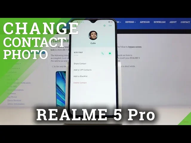 Video thumbnail for How to Add Photo to Contact in REALME 5 Pro – Personalize Numbers