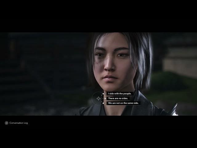 Video thumbnail for Assassin's Creed Shadows - The Performer: Naoe Locates, Meets "The Fox" Takeda Motoaki Cutscene