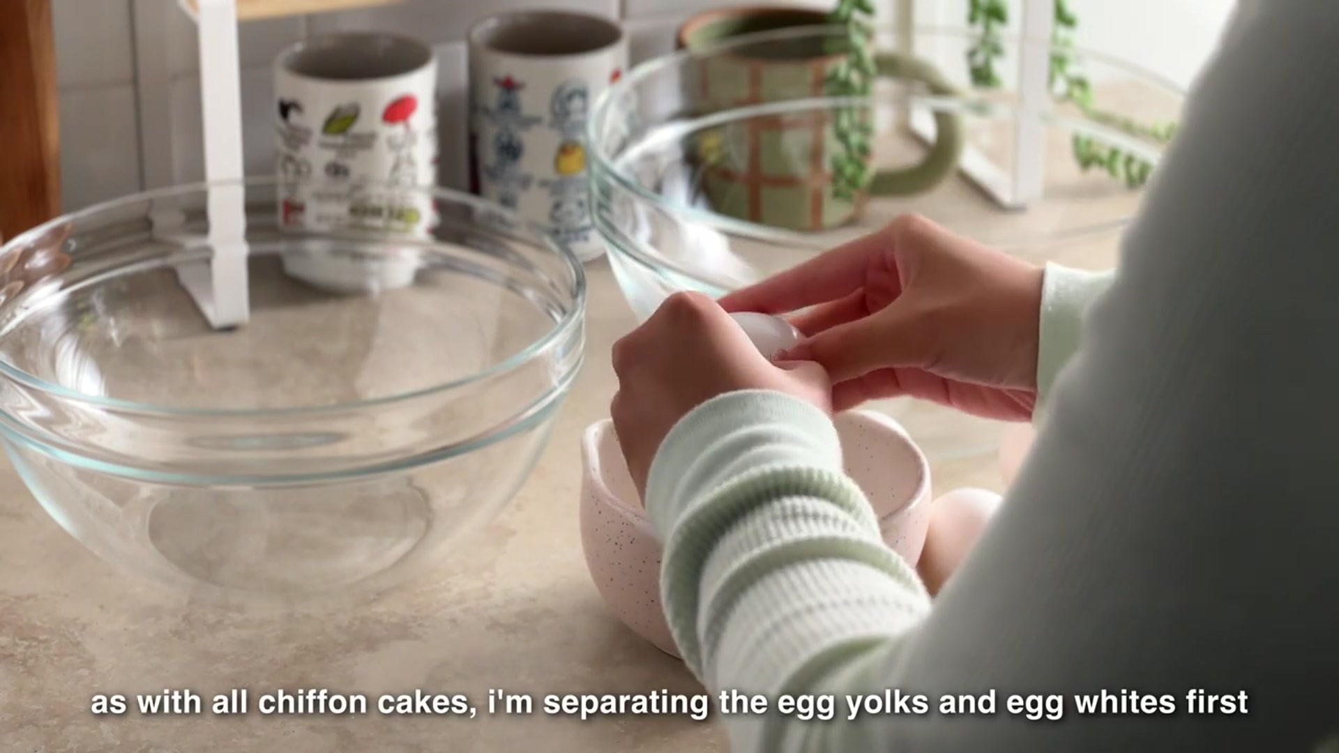 Video thumbnail for Honeydew Roll Cake πΏ cozy baking at home