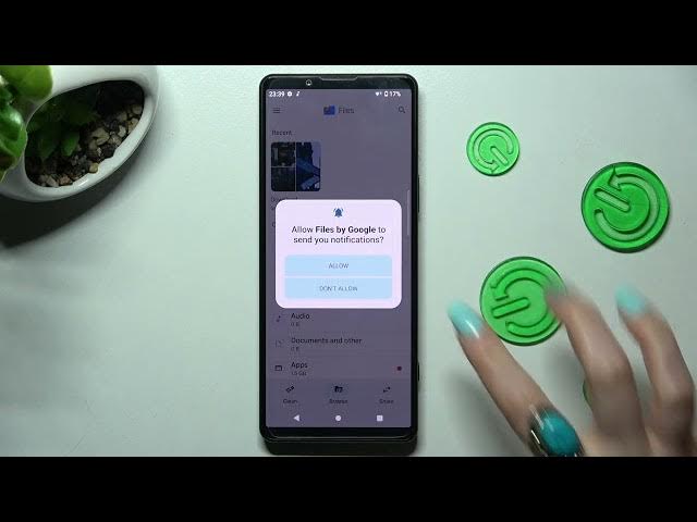 Video thumbnail for How do Open Downloads in File Manager of SONY XPERIA 5 IV - All Downloaded Files