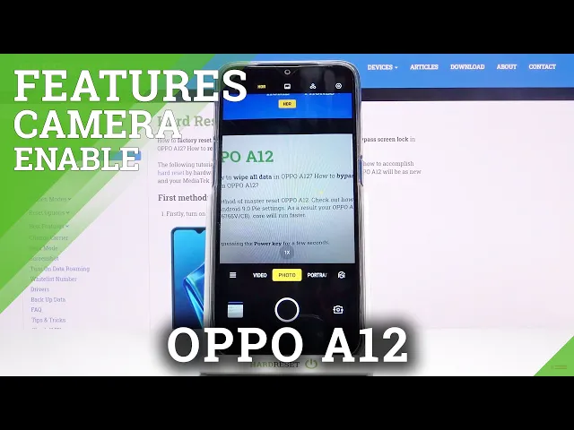 Video thumbnail for Camera Top Tricks for OPPO A12 – Camera Features