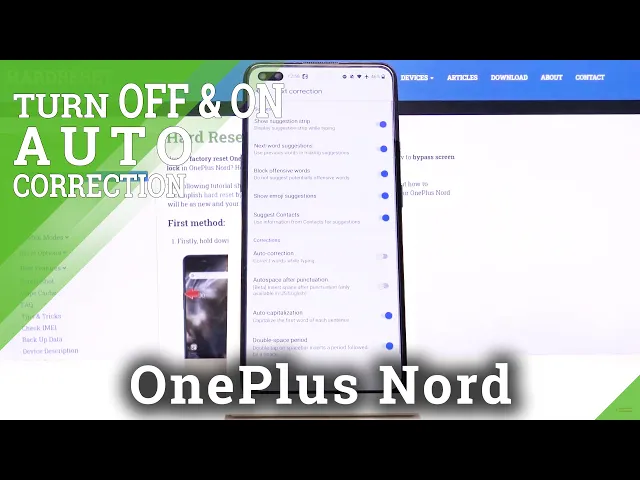 Video thumbnail for How to Activate Autocorrection Feature in OnePlus Nord – Text Correction