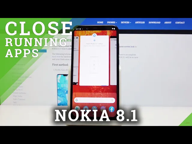 Video thumbnail for How to Turn Off Running Apps in NOKIA 8.1 – Close Background Apps