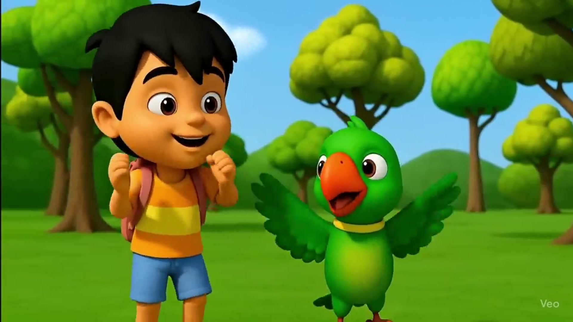 Video thumbnail for Main Tota Hare Rang Ka _ Hindi Rhymes _ मैं तोता मैं तोता _ Hindi Rhymes For Kids _ Baby Songs Hindi