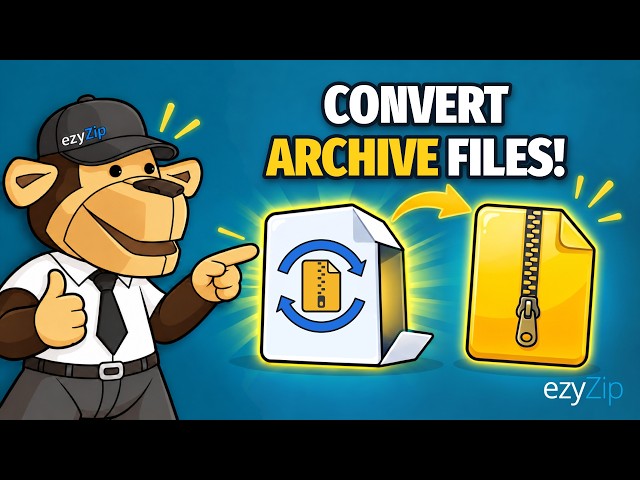 Video thumbnail for How to Convert Archive Files Online Free | No Software Installation Required
