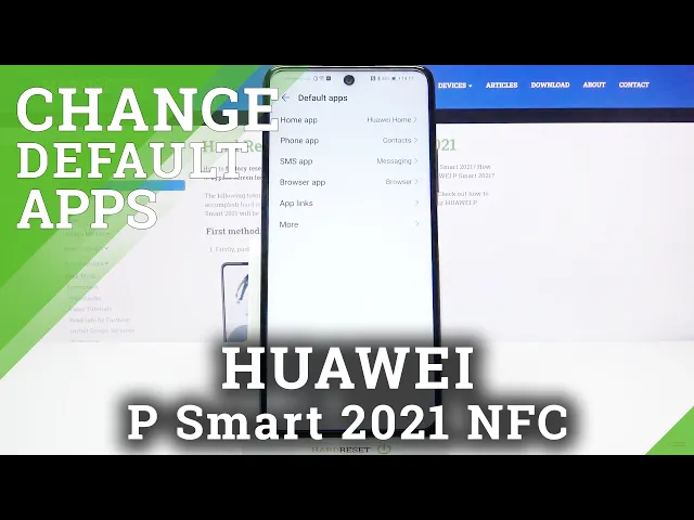 Video thumbnail for How to Adjust Default Apps in Huawei P Smart 2021 NFC?