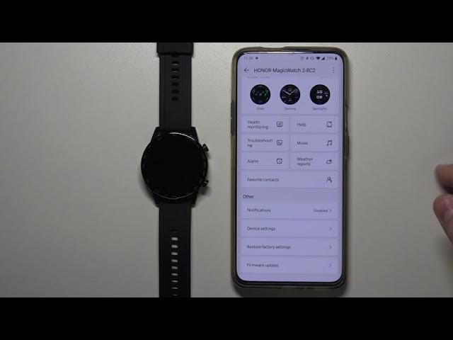 Video thumbnail for How to Factory Reset HONOR MagicWatch 2 – Erase Storage / Delete Data