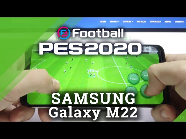 Video thumbnail for Samsung Galaxy M22 PES Mobile | eFotball PES