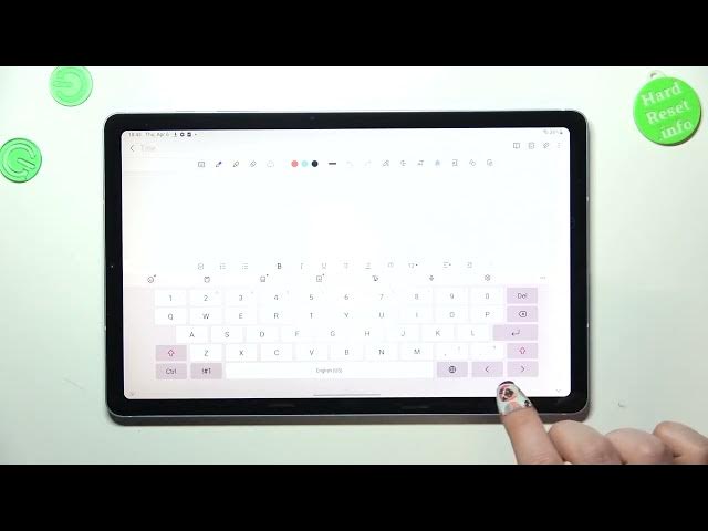 Video thumbnail for How to Change Keyboard Language in SAMSUNG Tab S6 Lite 2022 - Add New Keyboard Language