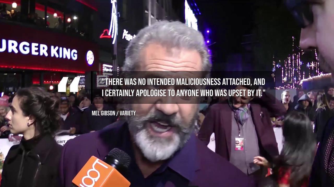 Video thumbnail for IN CASE YOU MISSED IT: Mel Gibson apologises for 'idiocy' after mocking ASL interpreter.