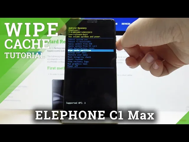 Video thumbnail for How to Wipe Cache in ELEPHONE C1 Max – Clear Junk Files