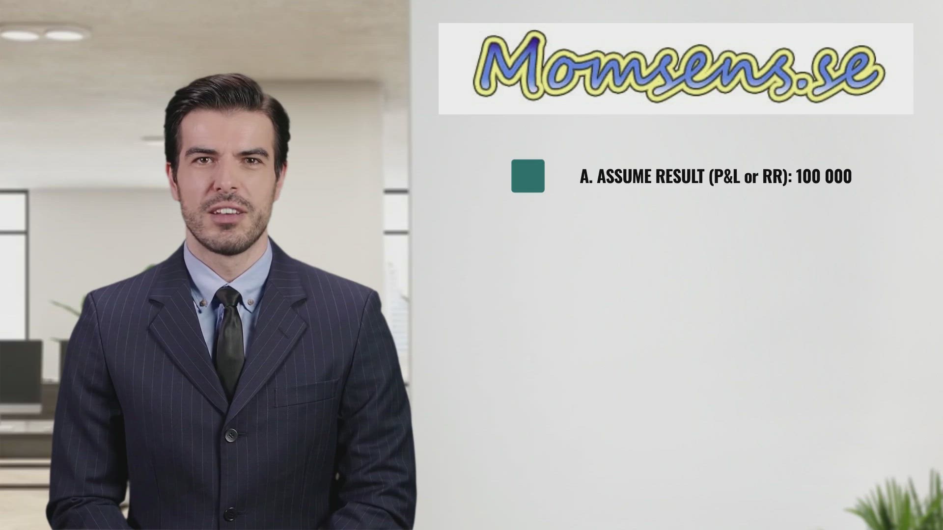 'Video thumbnail for Income after tax for a sole trader in Sweden'