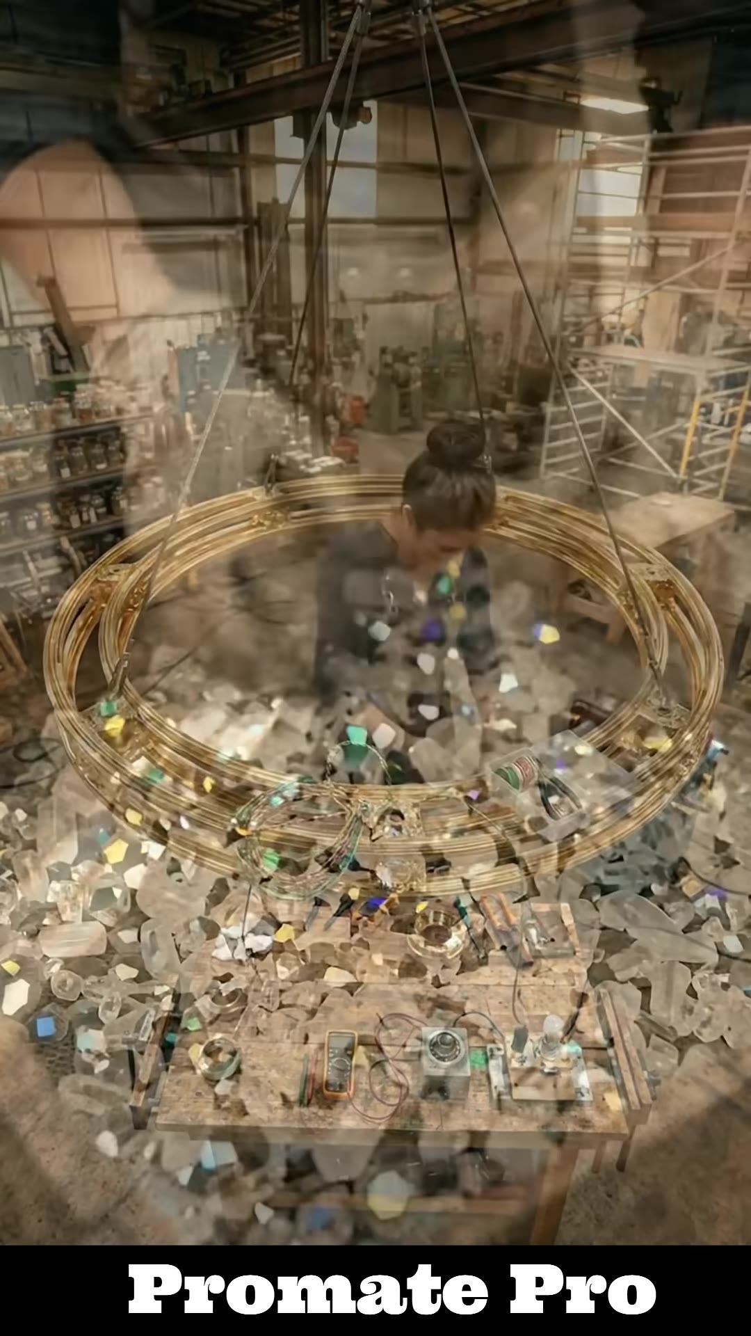 Video thumbnail for تحدي صناعة أفخم نجفة ملكية   شوفوا التايم لابس! 🏛️🔥#تايم_لابس #ترند