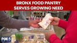 Video thumbnail for Bronx food pantry serves growing need