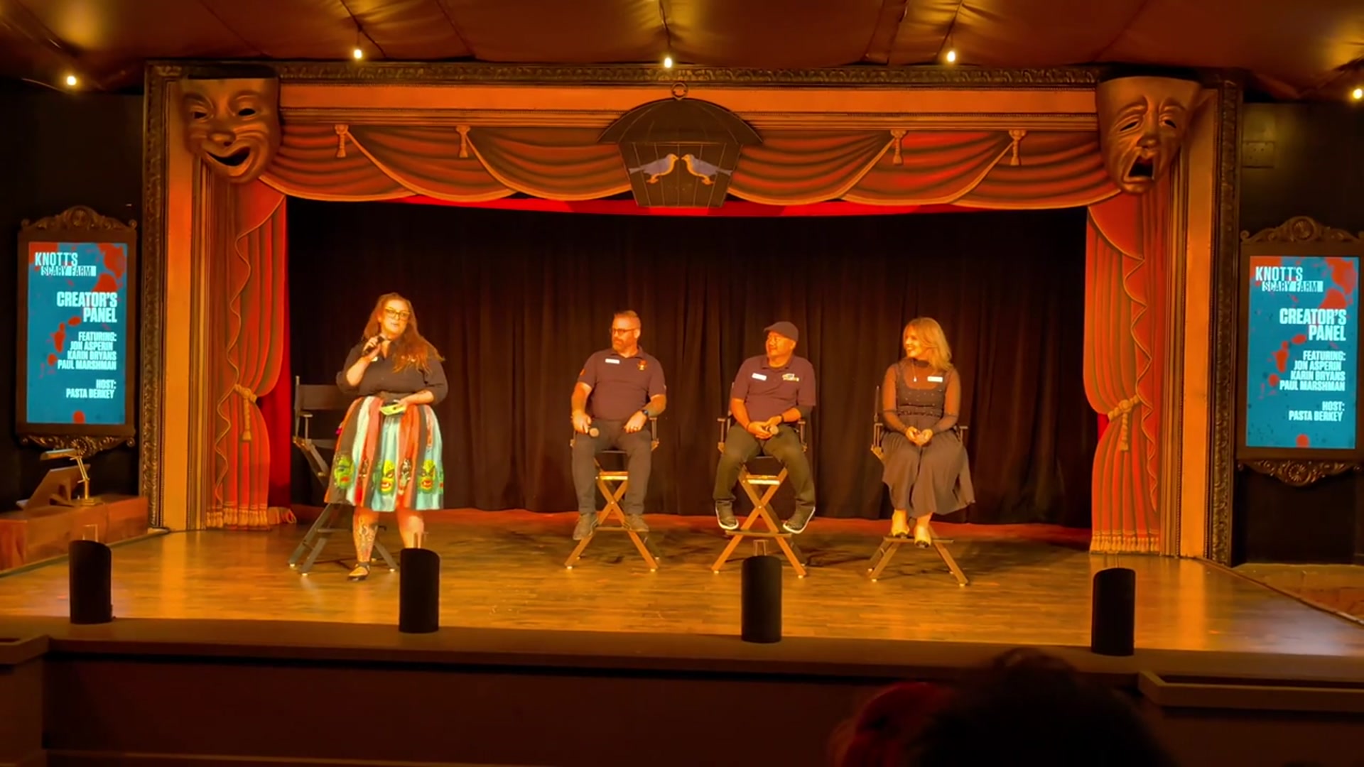'Video thumbnail for Creator's Panel at Knott's Scary Farm's Nightmares Revealed'