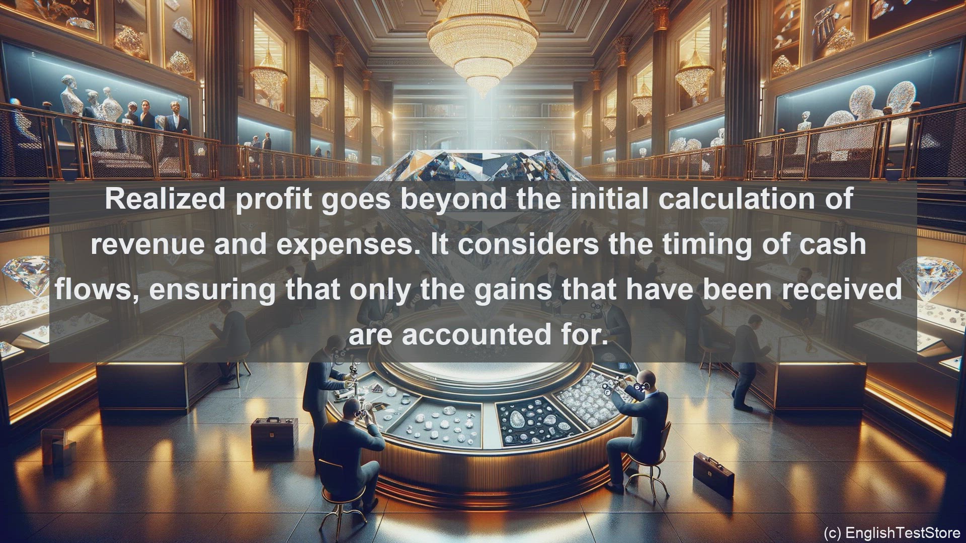 'Video thumbnail for Realized profit in economics and finance'
