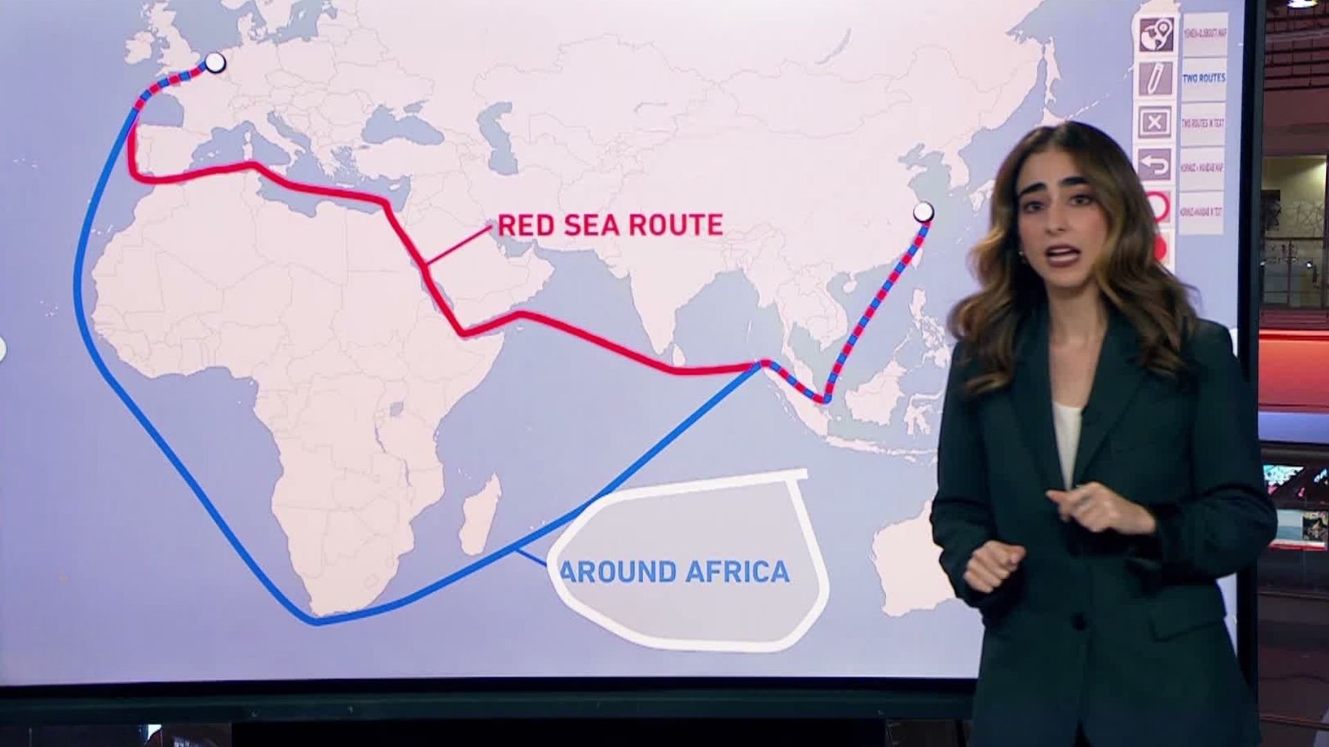 Video thumbnail for Why the Bab al-Mandab Strait is vital to global trade